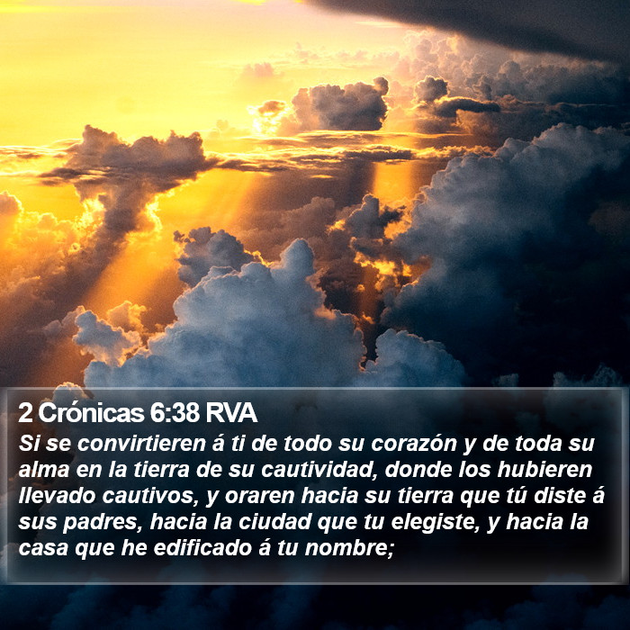 2 Crónicas 6:38 RVA Bible Study