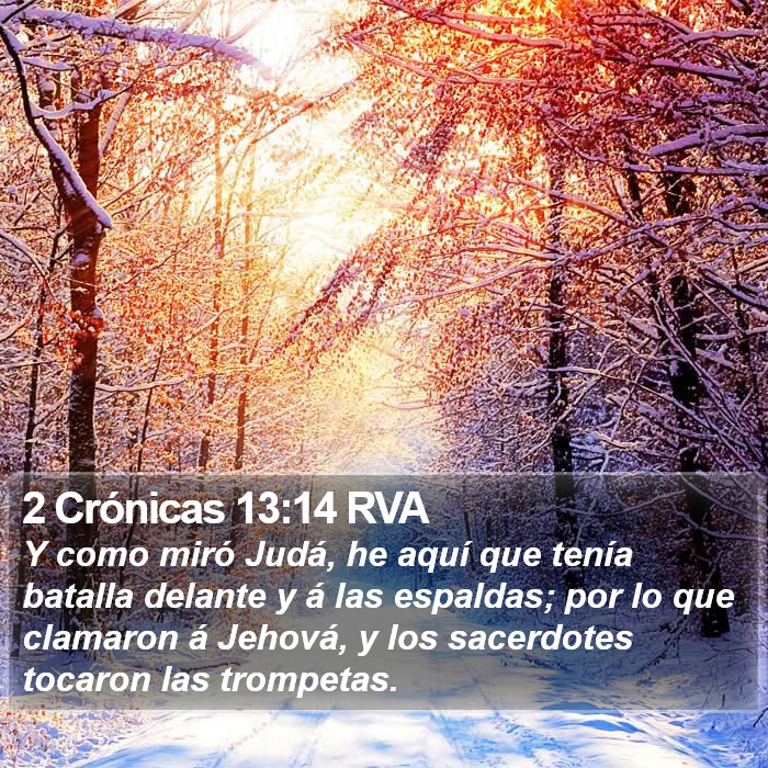 2 Crónicas 13:14 RVA Bible Study