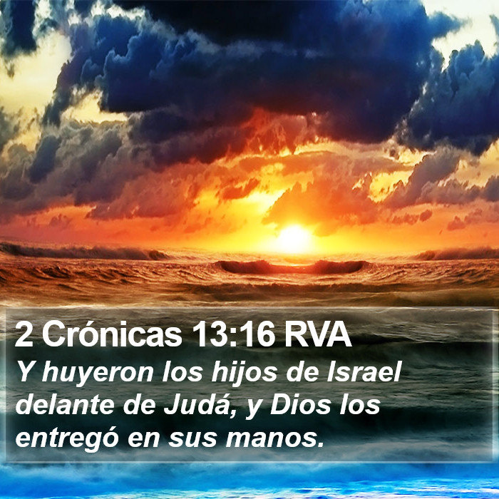 2 Crónicas 13:16 RVA Bible Study