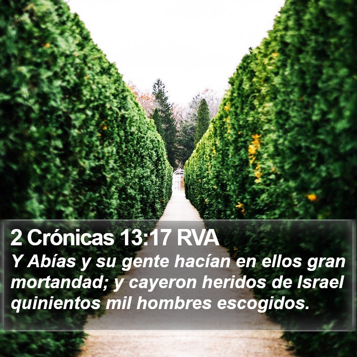 2 Crónicas 13:17 RVA Bible Study