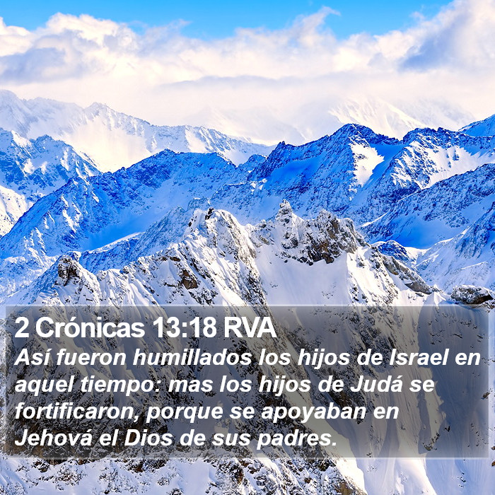 2 Crónicas 13:18 RVA Bible Study