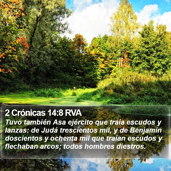 2 Crónicas 14:8 RVA Bible Study