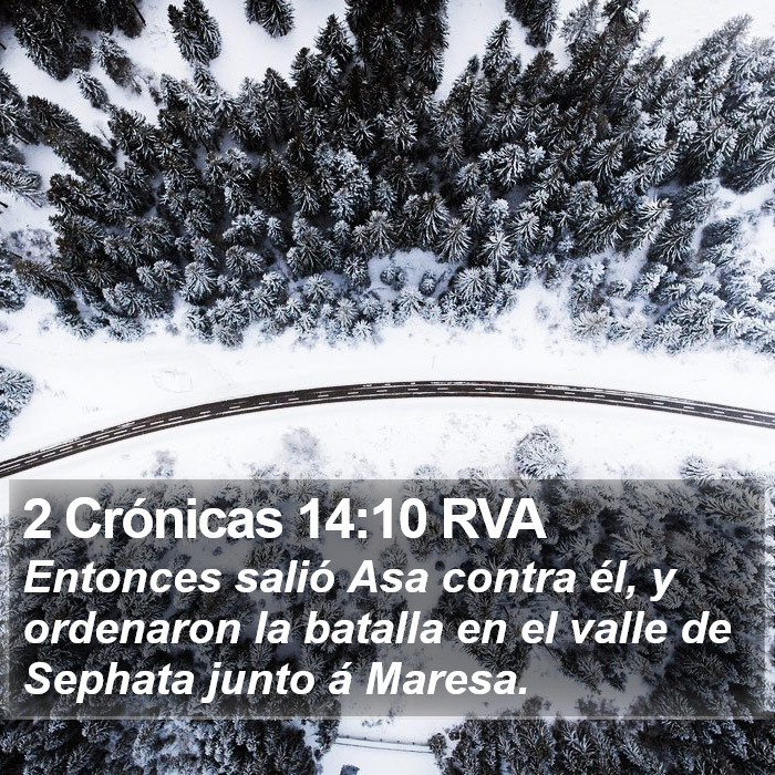 2 Crónicas 14:10 RVA Bible Study