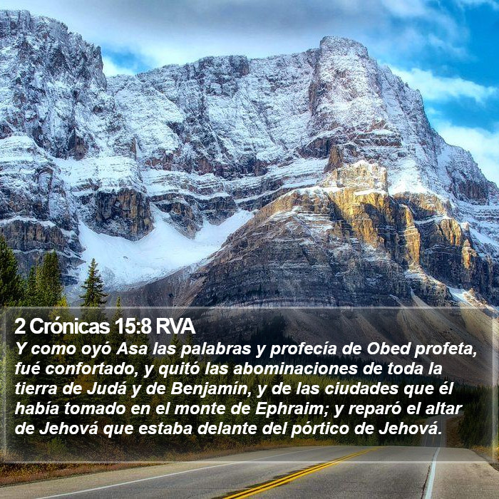 2 Crónicas 15:8 RVA Bible Study