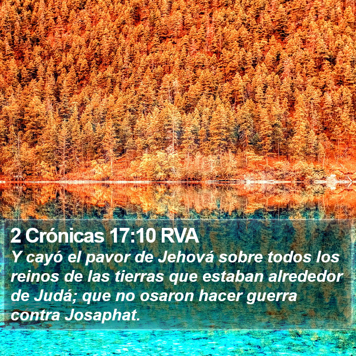 2 Crónicas 17:10 RVA Bible Study