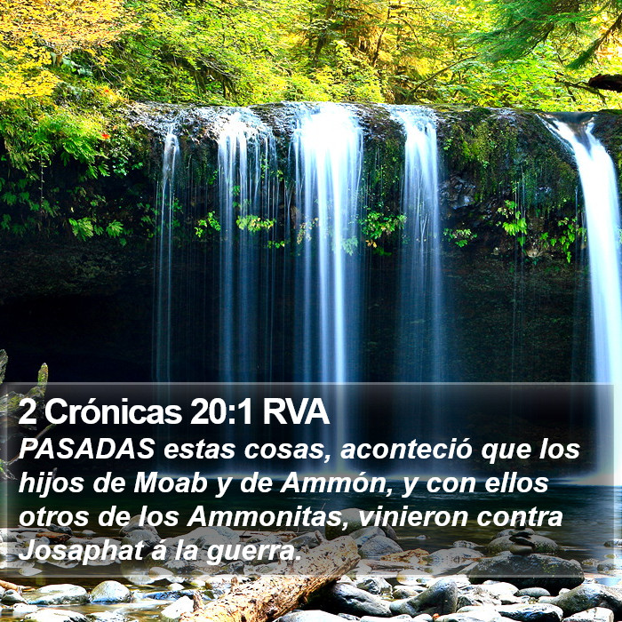 2 Crónicas 20:1 RVA Bible Study