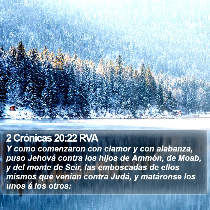 2 Crónicas 20:22 RVA Bible Study