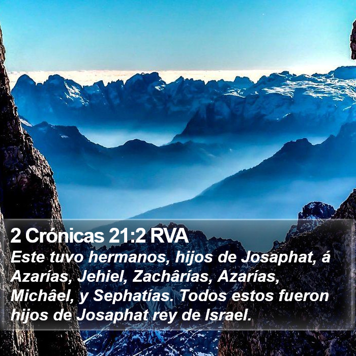 2 Crónicas 21:2 RVA Bible Study