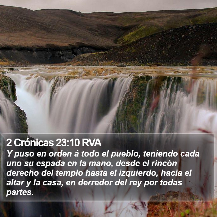 2 Crónicas 23:10 RVA Bible Study