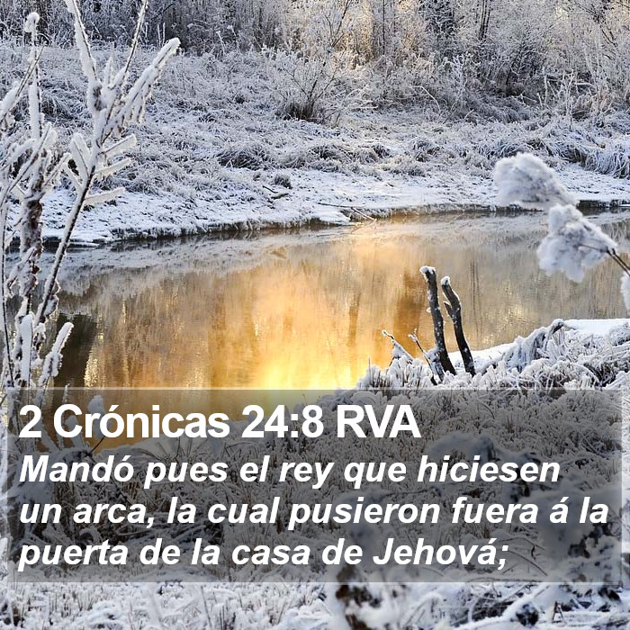 2 Crónicas 24:8 RVA Bible Study