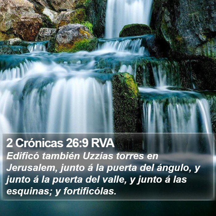 2 Crónicas 26:9 RVA Bible Study