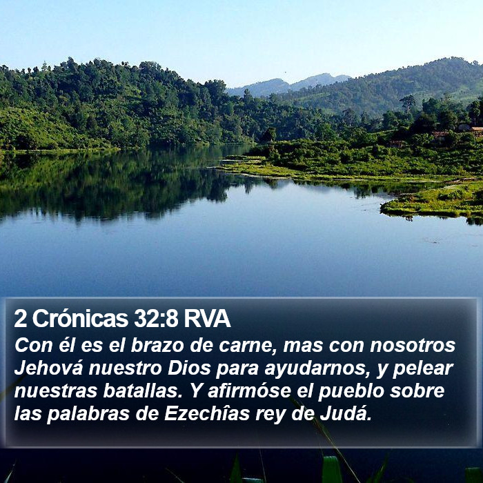 2 Crónicas 32:8 RVA Bible Study