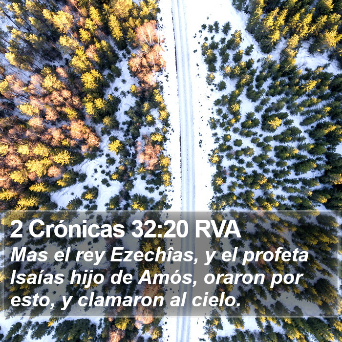 2 Crónicas 32:20 RVA Bible Study