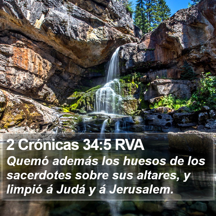 2 Crónicas 34:5 RVA Bible Study