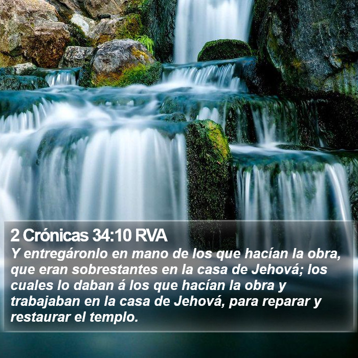 2 Crónicas 34:10 RVA Bible Study