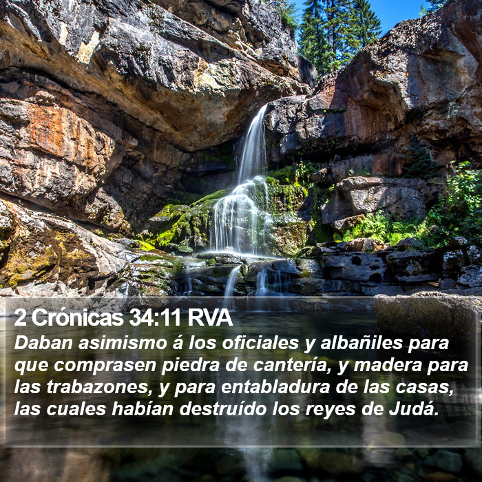 2 Crónicas 34:11 RVA Bible Study