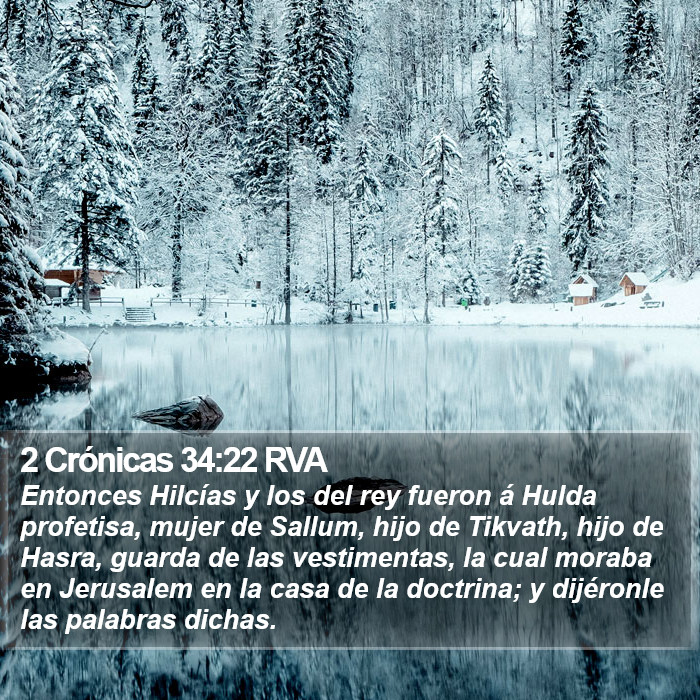 2 Crónicas 34:22 RVA Bible Study