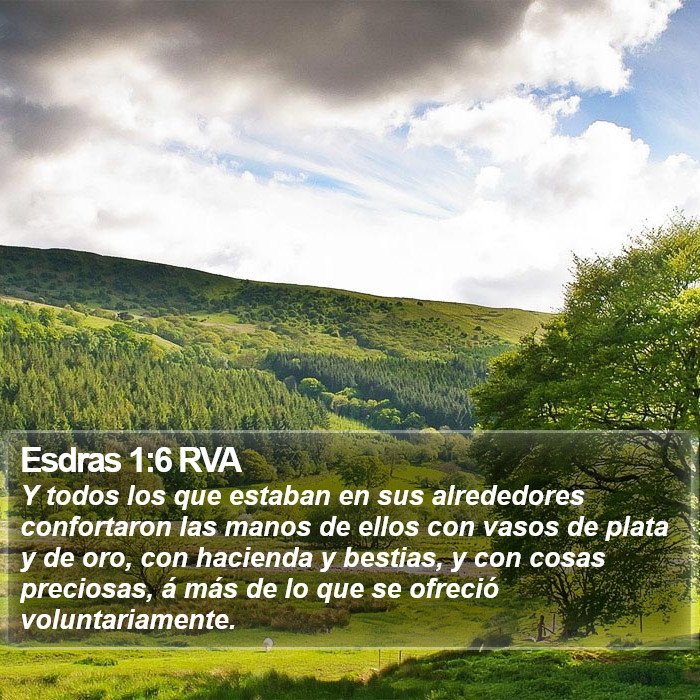 Esdras 1:6 RVA Bible Study