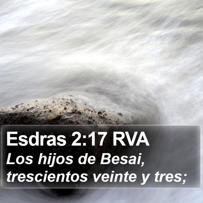 Esdras 2:17 RVA Bible Study