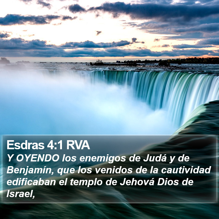 Esdras 4:1 RVA Bible Study