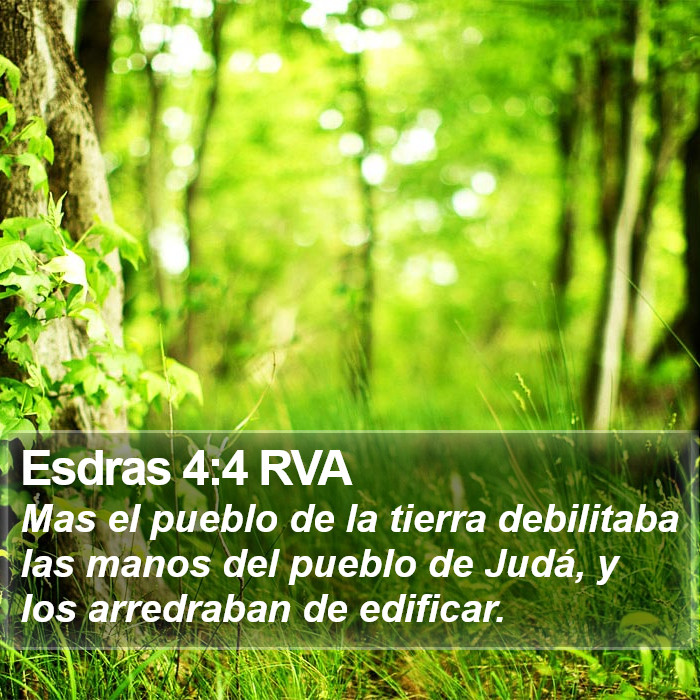 Esdras 4:4 RVA Bible Study