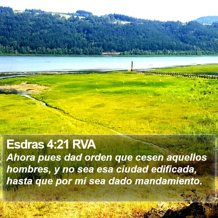 Esdras 4:21 RVA Bible Study