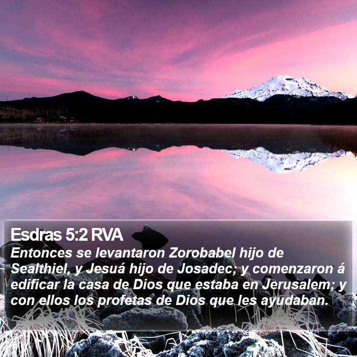 Esdras 5:2 RVA Bible Study