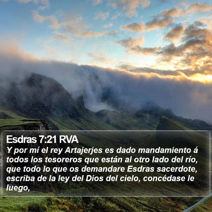 Esdras 7:21 RVA Bible Study