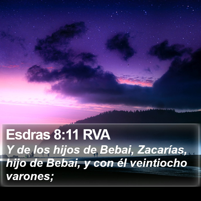 Esdras 8:11 RVA Bible Study