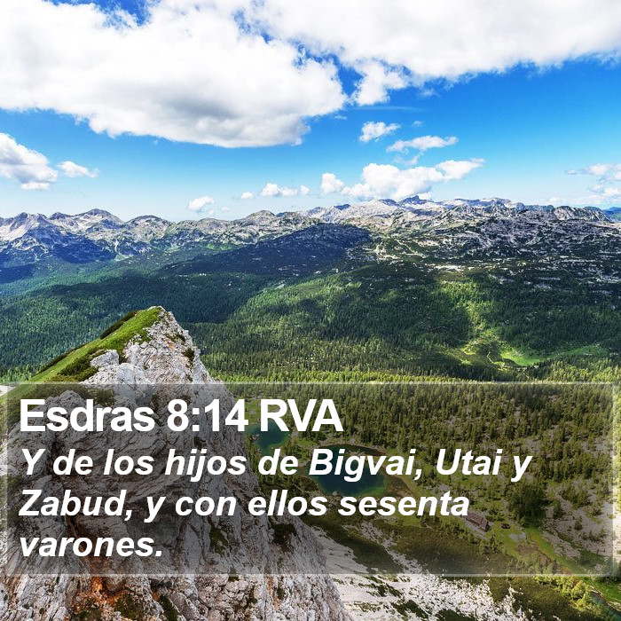 Esdras 8:14 RVA Bible Study