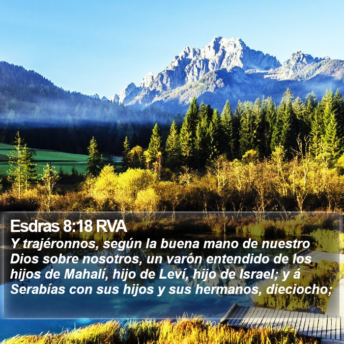 Esdras 8:18 RVA Bible Study