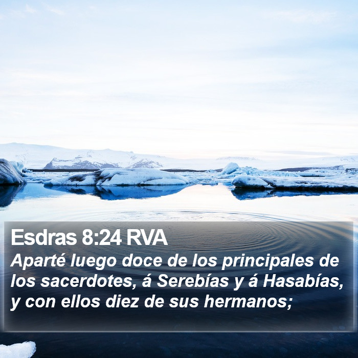 Esdras 8:24 RVA Bible Study