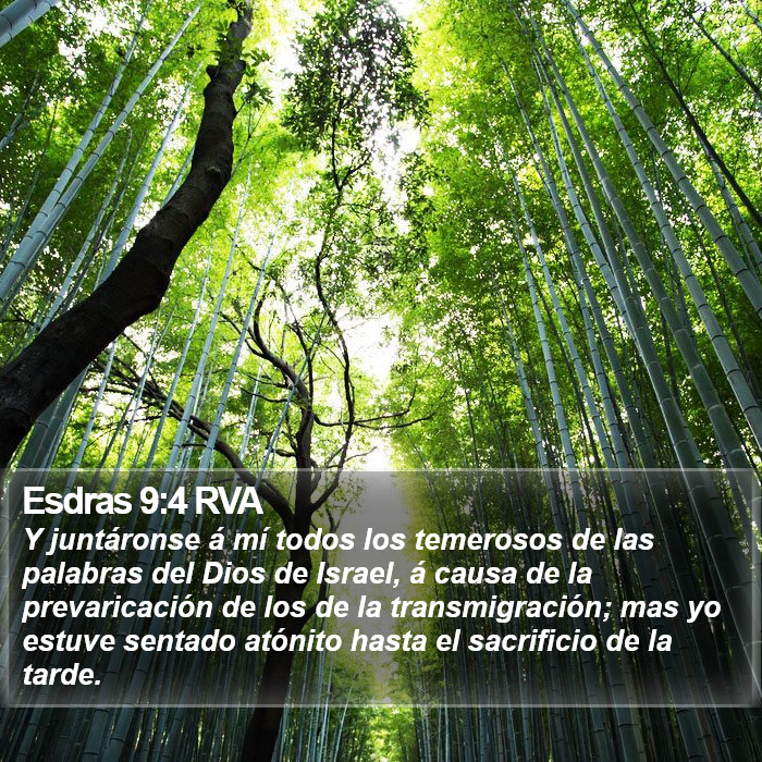 Esdras 9:4 RVA Bible Study