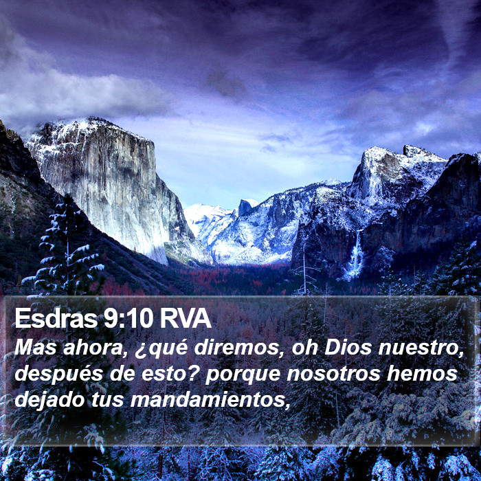 Esdras 9:10 RVA Bible Study