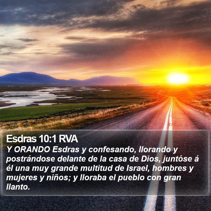 Esdras 10:1 RVA Bible Study