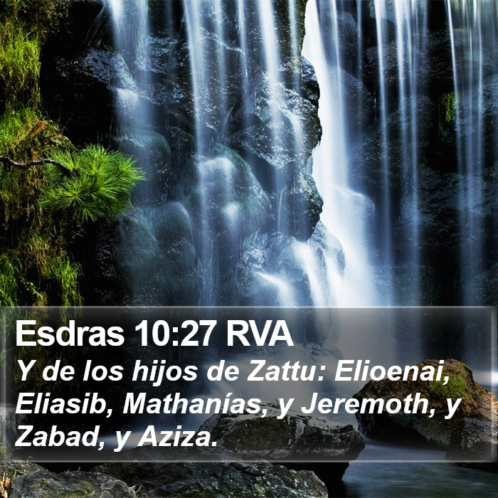 Esdras 10:27 RVA Bible Study