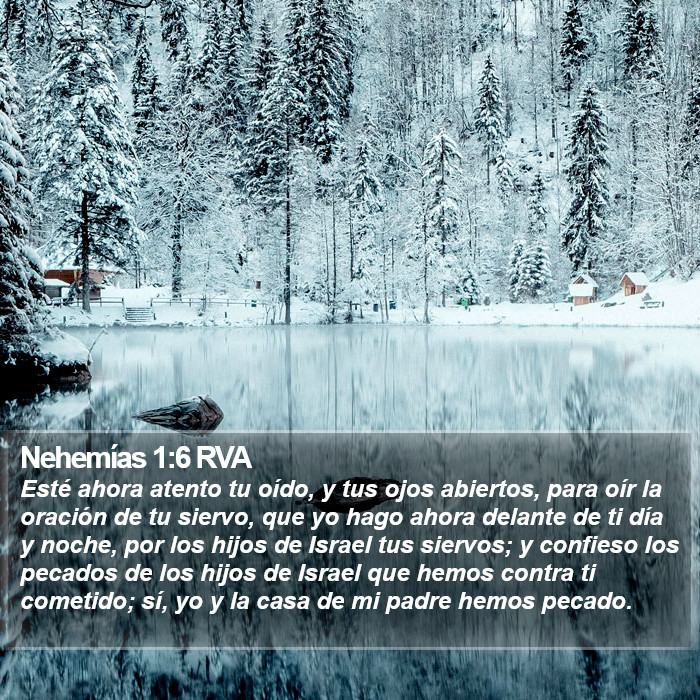 Nehemías 1:6 RVA Bible Study