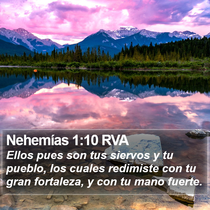 Nehemías 1:10 RVA Bible Study