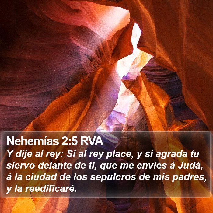 Nehemías 2:5 RVA Bible Study