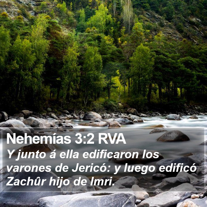 Nehemías 3:2 RVA Bible Study