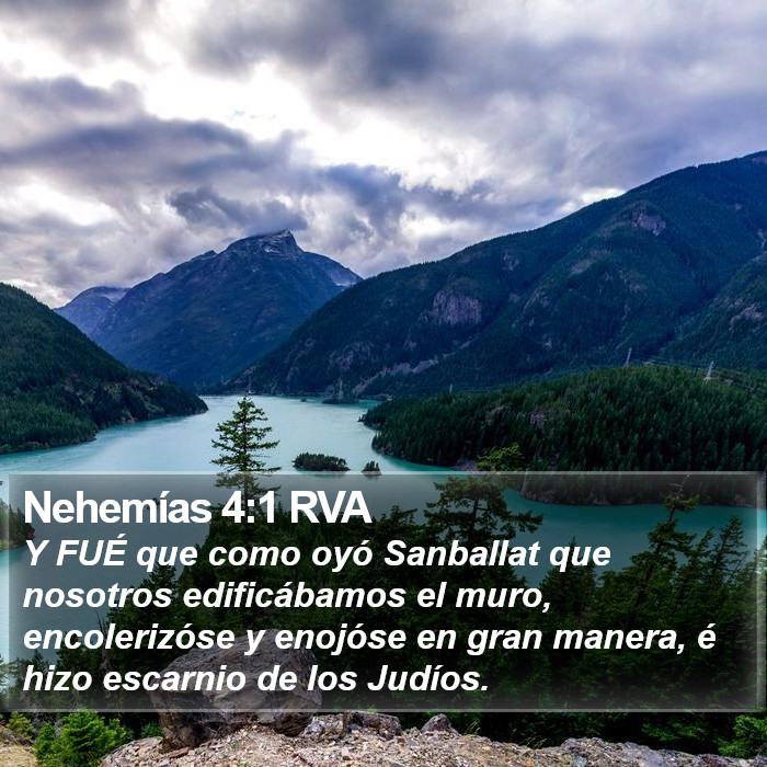 Nehemías 4:1 RVA Bible Study