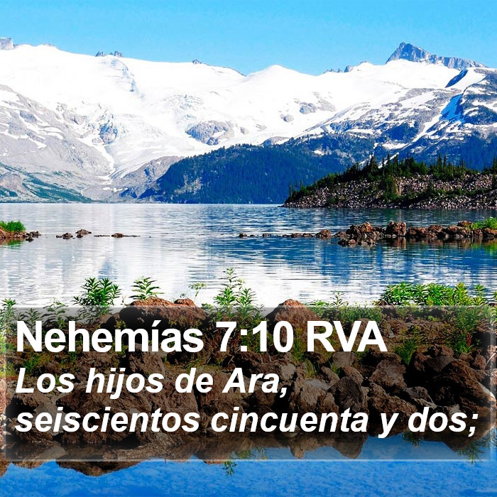 Nehemías 7:10 RVA Bible Study