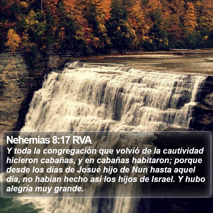 Nehemías 8:17 RVA Bible Study