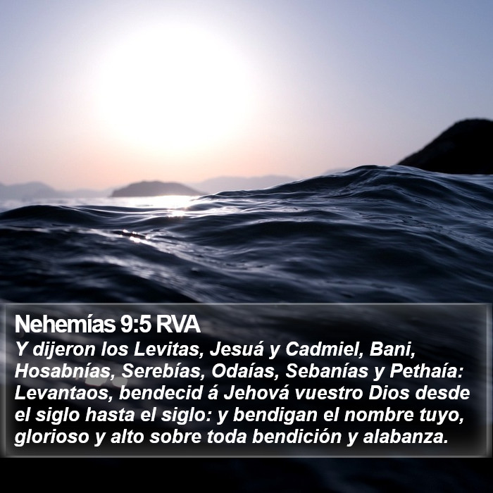 Nehemías 9:5 RVA Bible Study