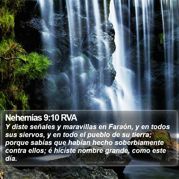 Nehemías 9:10 RVA Bible Study