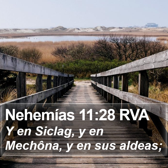 Nehemías 11:28 RVA Bible Study