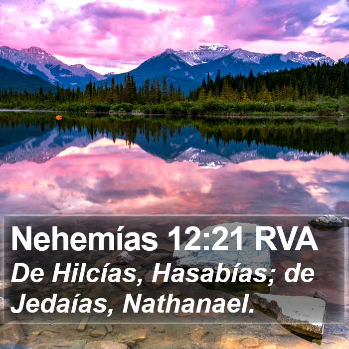 Nehemías 12:21 RVA Bible Study