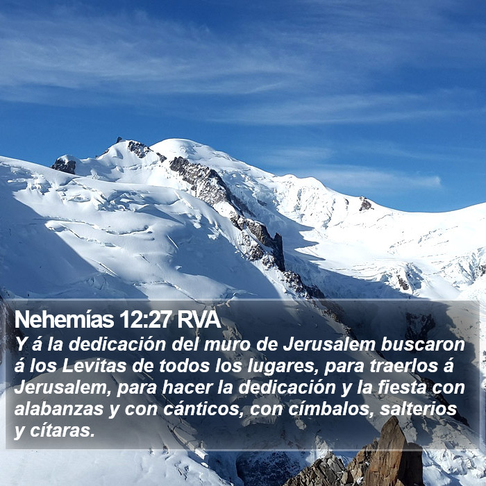 Nehemías 12:27 RVA Bible Study