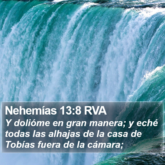 Nehemías 13:8 RVA Bible Study