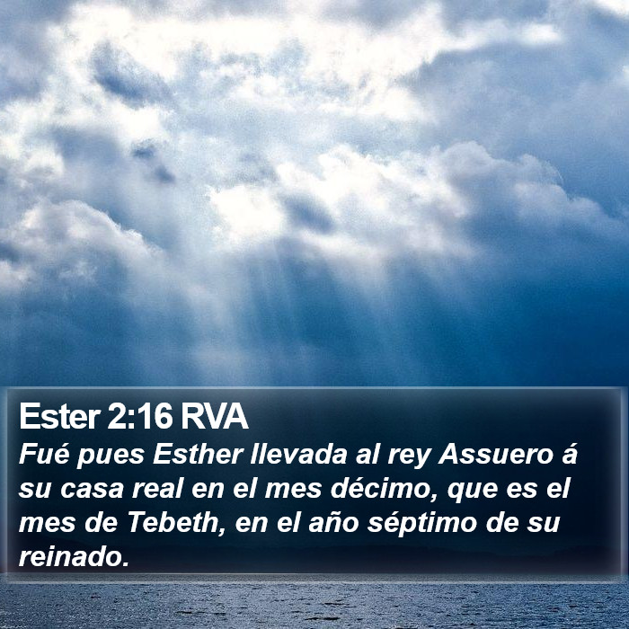 Ester 2:16 RVA Bible Study